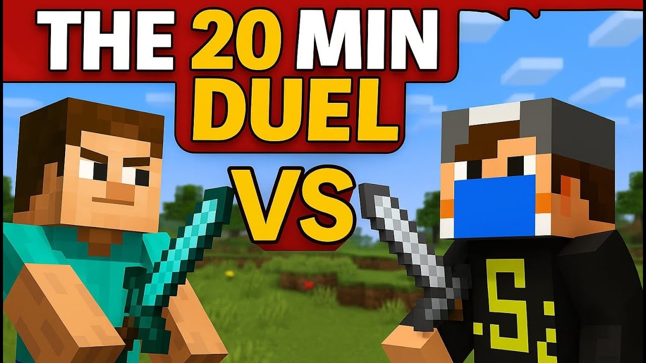 THE 20 MINUTE DUEL | Minecraft | Ep 1 [Part-1] - YouTube