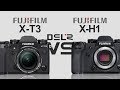 FujiFilm X-T3 vs FujiFilm X-H1