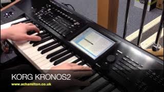 KORG KRONOS 2 (KRONOS 2015) Demo - Sounds / Combis