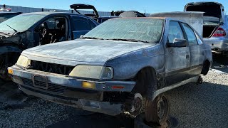 1989 Peugeot 405 Mi16 Junkyard Tour