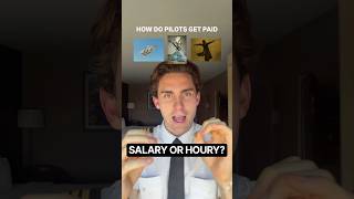 How do airline pilots get paid #money #pilot #aviation #avgeeklife #ytshorts #mrbeast #trendingshort
