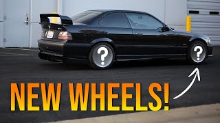 E36 M3 Track Build Gets NEW WHEELS | Favorite OEM+ Wheels | 4K