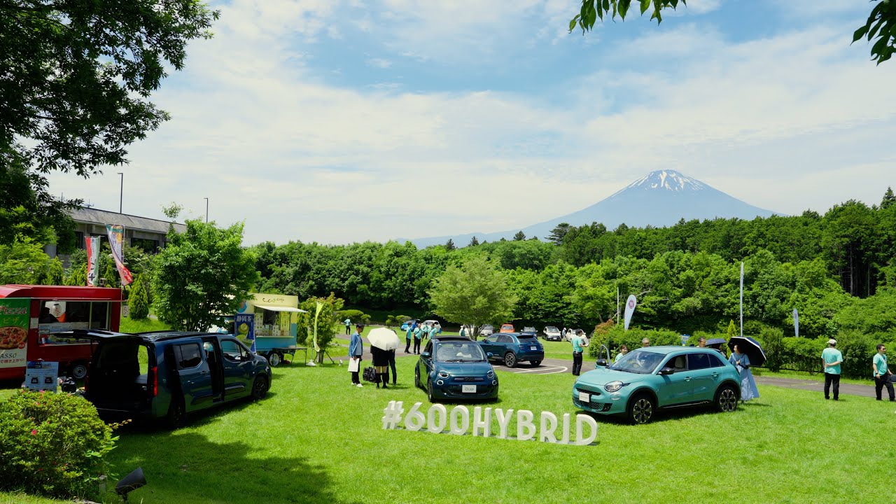 「600 & DOBLO TEST DRIVE @ FIAT CAFFE BY 桜鏡」ダイジェストムービー