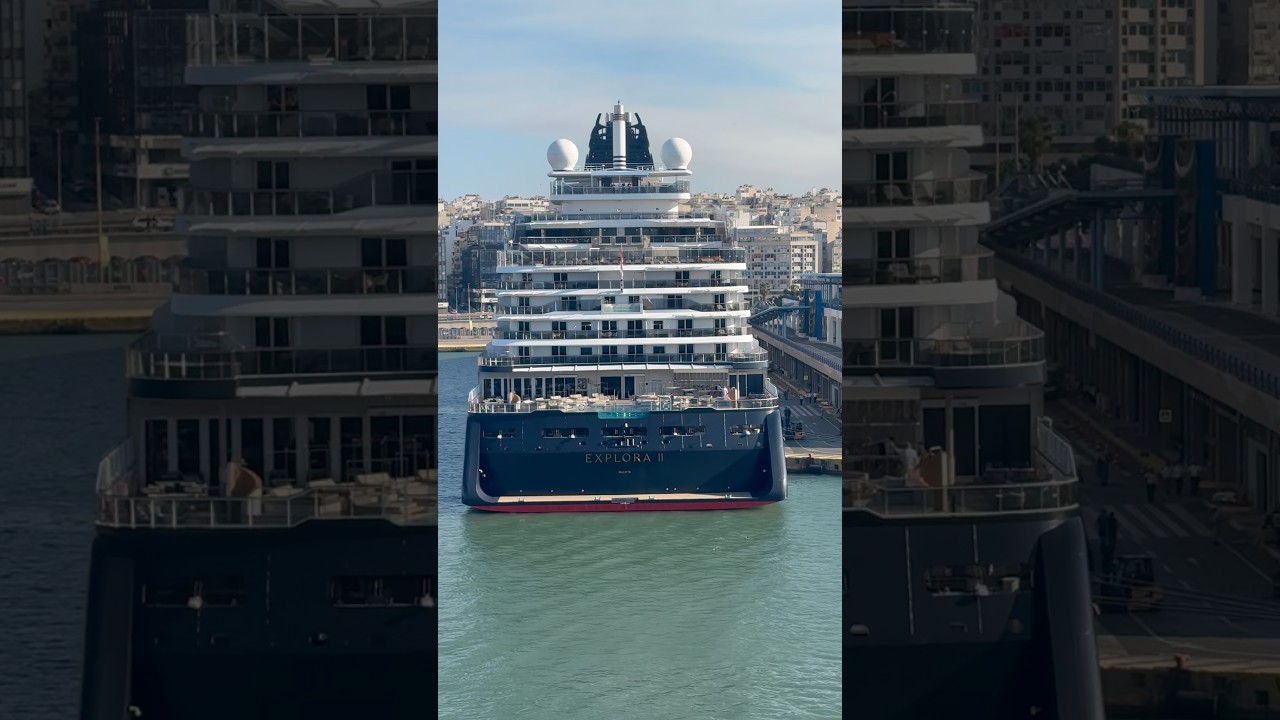 Explora II in Piraeus ⚓🇬🇷