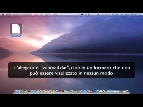 Tutorial 08 - Mac: Risolvere problema allegati Mail