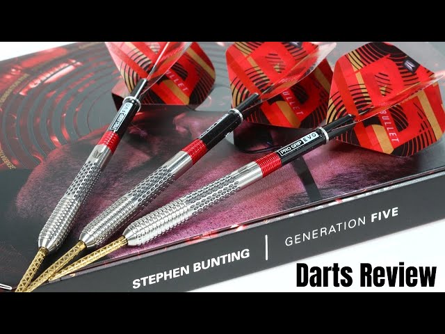 Target STEPHEN BUNTING GEN 5 Darts Review - YouTube