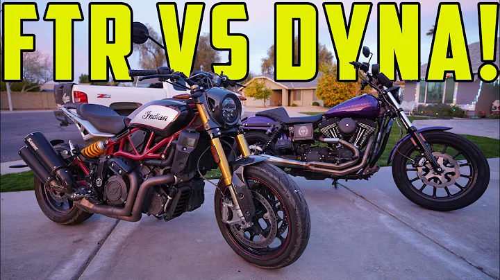 Harley vs. Indian: FTR vs Dyna FXDX Side by Side Comparison