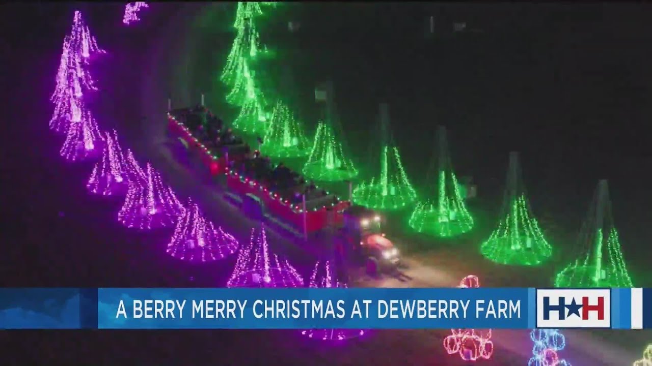 "A Berry Merry Christmas" at Dewberry Farm - CW39 Houston Happens