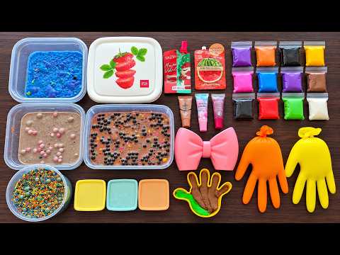 Super Relaxing Old Slime Mixing - Oddly Satisfying