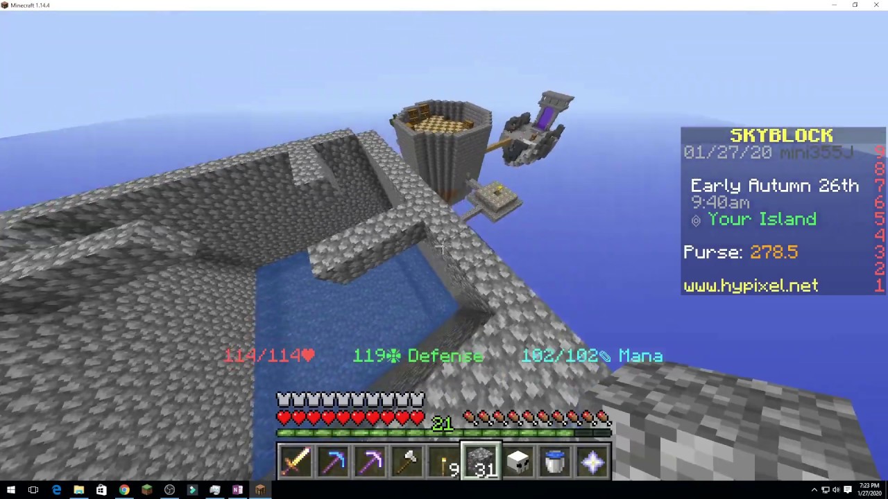 Skyblock Skeleton Genocide YouTube