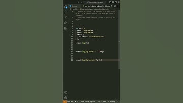 serialization - How can I display a JavaScript object?