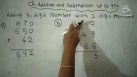Grade 2 | Maths | Ch.7 Addition and subtraction upto 999 |