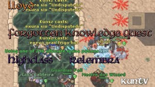 Quests#2 - Lloyd - Forgotten Knowledge Quest [Tibia Relembra]