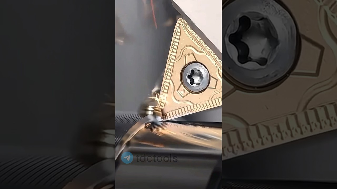 Работа пластины TNMG. Треугольная классика в токарной обработке