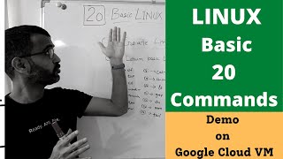 20 basic linux commands for everyone (2021) | Hands-on demo on google cloud (gcp) linux vm