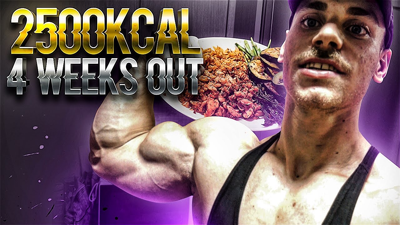 MI DIETA A 4 SEMANAS DE COMPETIR / 2500 KCALS
