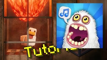 MSM My Singing Monsters  Steve’s Lava Chicken Song Tutorial 
