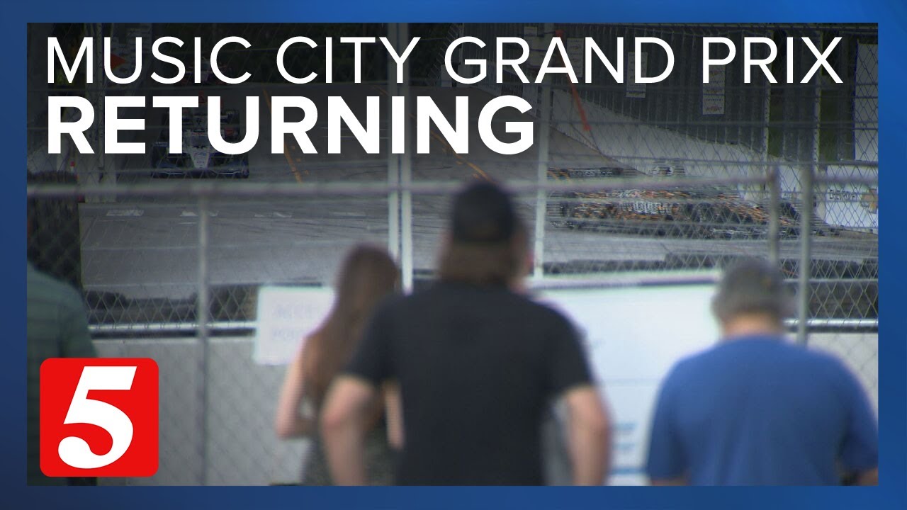 Music City Grand Prix is headed back to the downtown Nashville streets