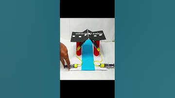 hydraulic bridge working model - shorts - science project academy