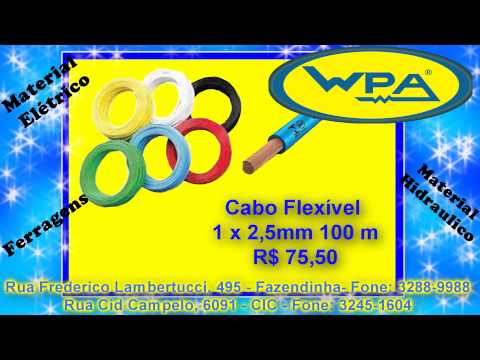 WPA MATERIAIS ELÉTRICOS