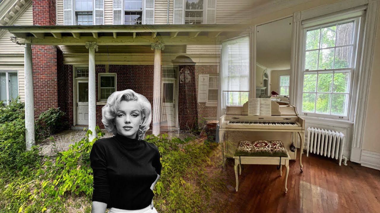 Мы исследовали скрытый и забытый заброшенный летний дом Мэрилин Монро!