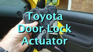 Door Lock Actuator Replacement on Toyota Matrix or Pontiac Vibe - $20 fix Diy Toyota Door Lock Actuator Replacement Fix Your Door In Under 15 Minutes Quick Fix Save
