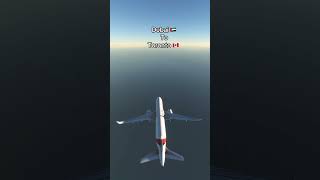 Dubai 🇦🇪 to Toronto 🇨🇦 #msfs #aviation