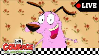 🔴 LIVE: SEASON 01 | FULL EPISODES | Courage the Cowardly Dog | #halloween #classiccartoons