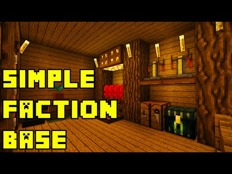 Minecraft: Simple Faction Base Server Tutorial on FanaticCraft.com