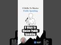 8 Ways to Master Public Speaking | #publicspeaking #googleslides #keynote
