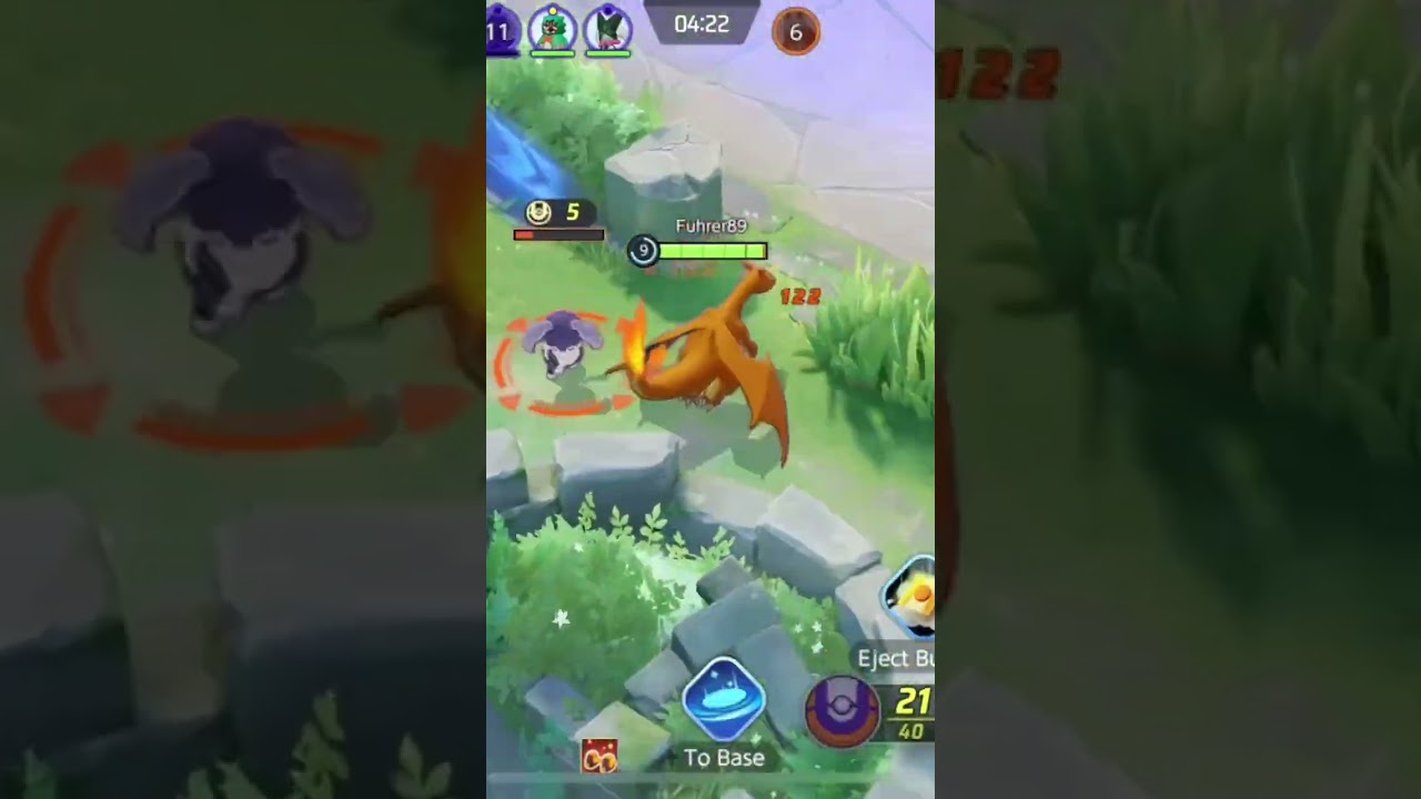 Pokémon unite!! Standard casual match.