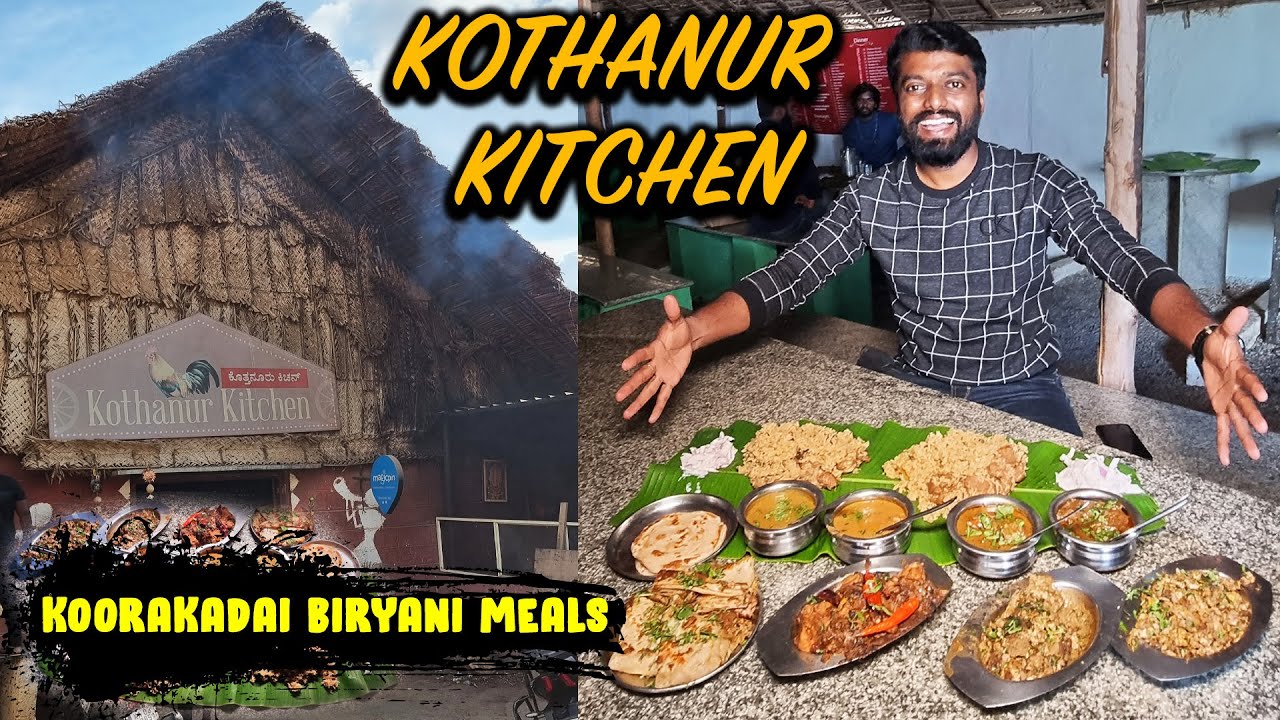 BIRYANI MEALS !! Village Style Koorakadai in Bangalore CITY !! Kothanur Kitchen | DAN JR VLOGS