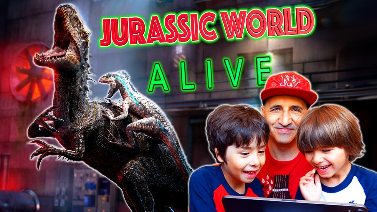 Dani y Evan crean el INDOMINUS REX Gen 2 y hacen COMBATES en Jurassic World ALIVE