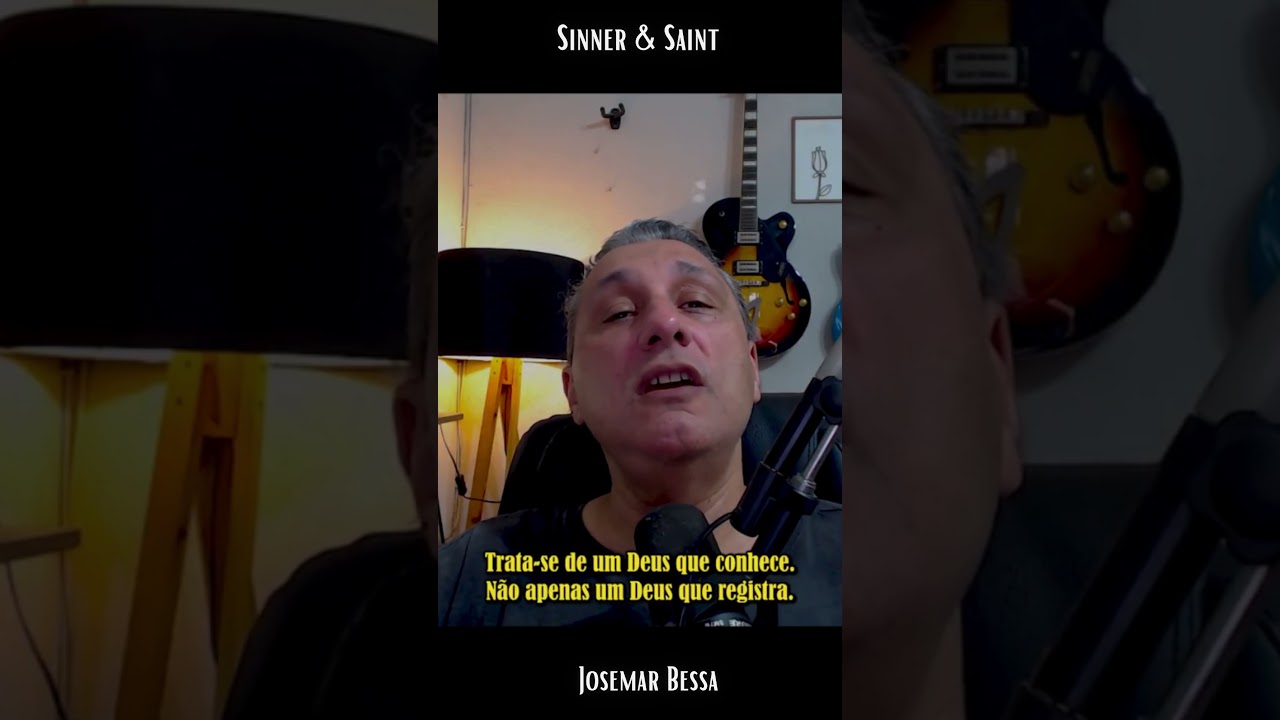 Tudo que Deus vê em você Ele pode curar  | Sinner & Saint - Josemar Bessa #reflexão  #vida #fe