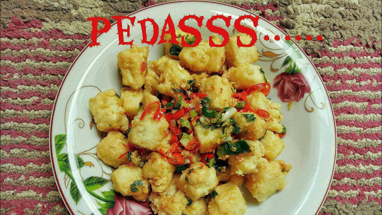 Resep tahu cabe garam pedas enak dan gampang bikinya 