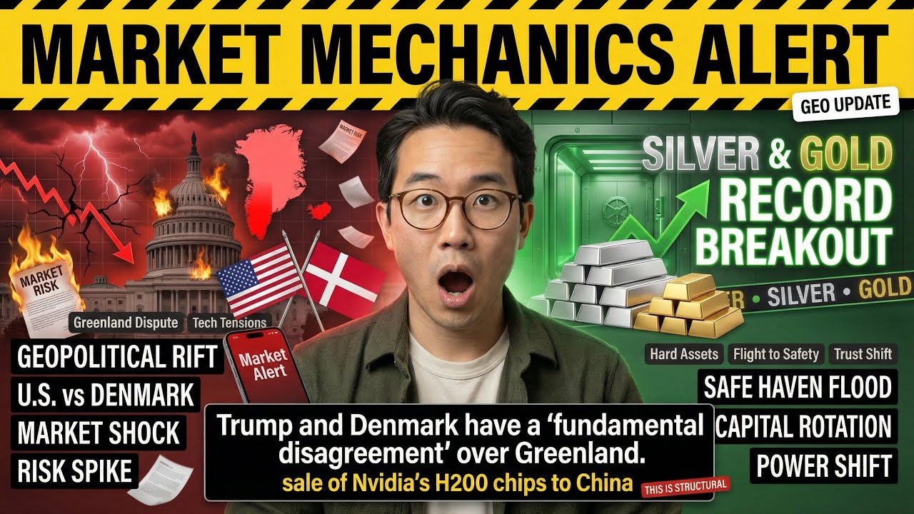 Breaking! Silver Surges as the World Fractures: Greenland Rift, Chip Wars Start
