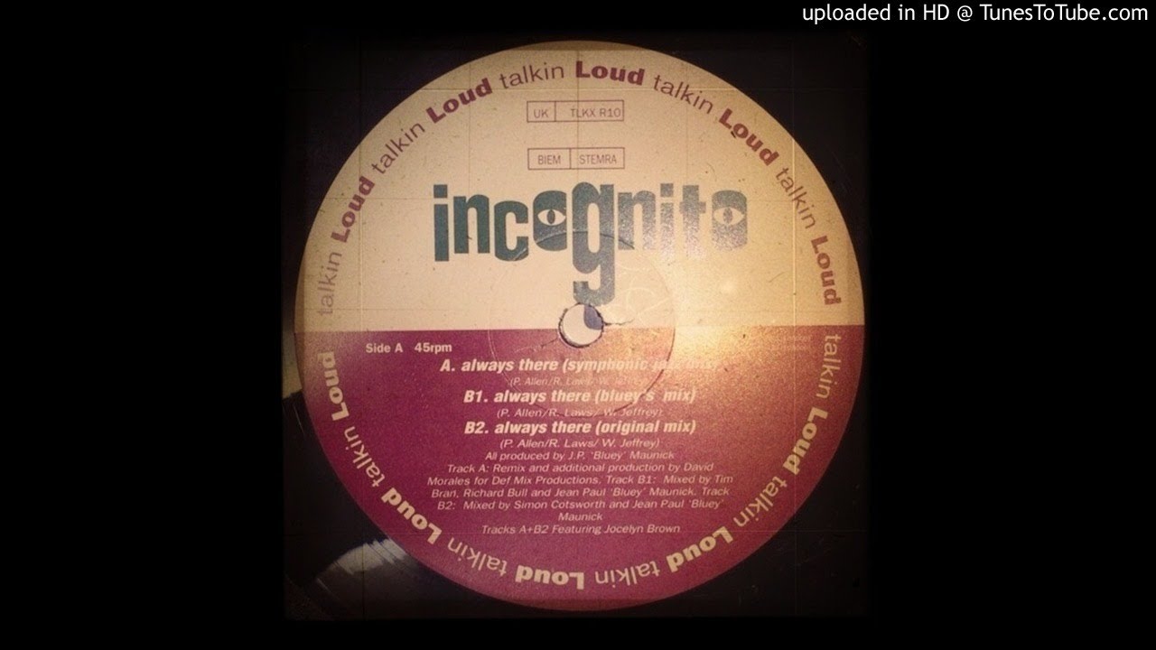 incognito - always there (Bluey's mix)