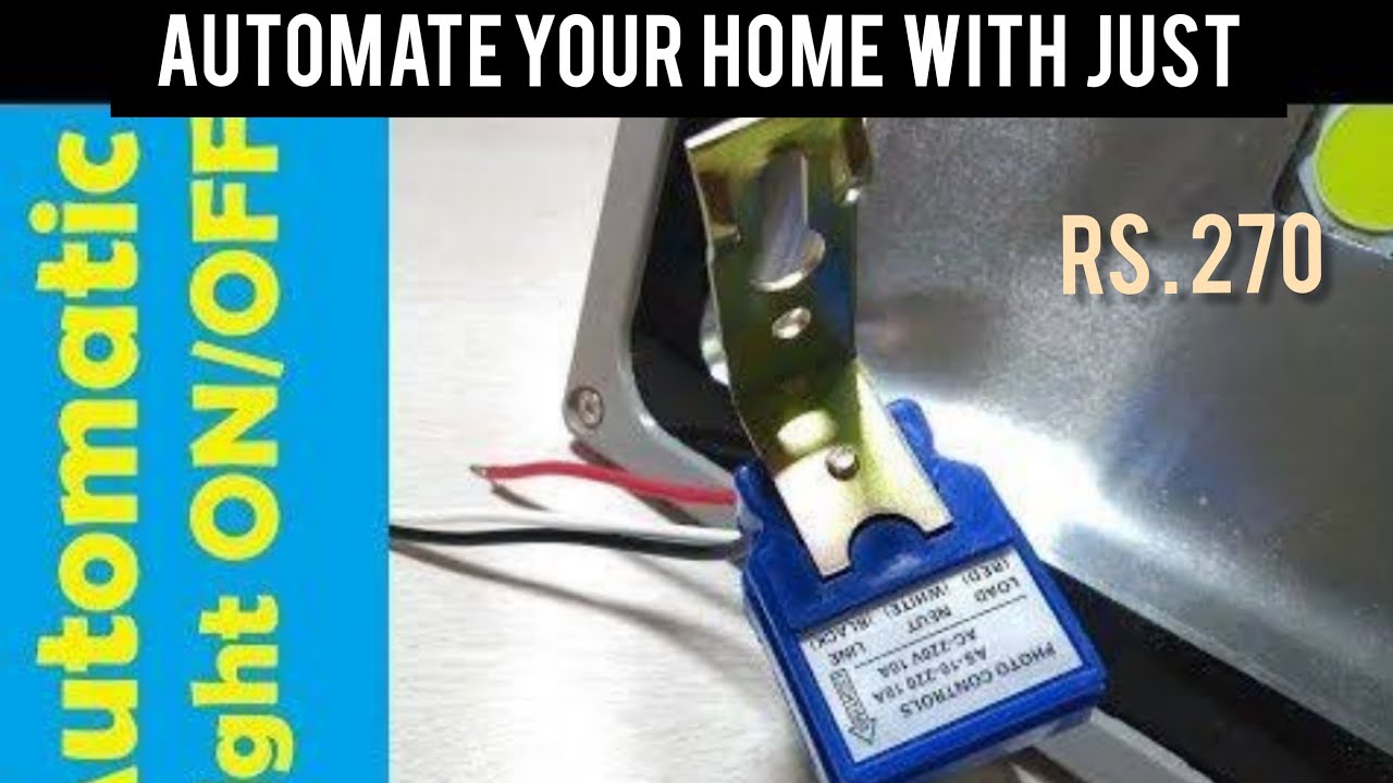 Day Night Sensor | Home Automation | Cost Efficient | Agri Usage | KSG Tech - Tamil