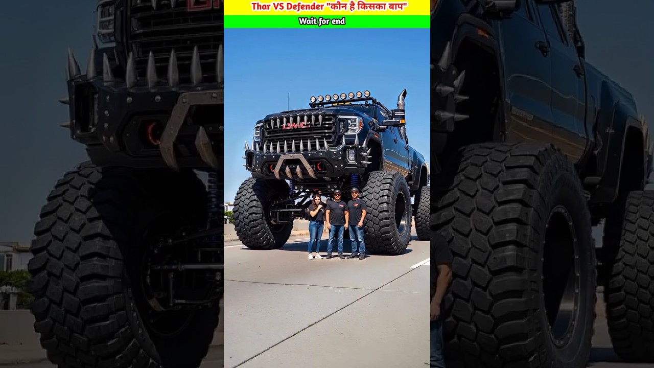 Thar VS Monster truck 😡| koun hai offroading king 