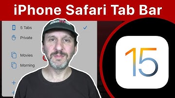 Using Safari 15 Tabs On an iPhone