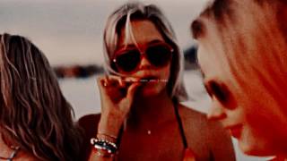 ● candy | brit [spring breakers] ~ high by the beach.