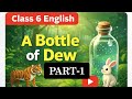 Class 6 english chapter 1 //A bottle of dew Class 6//Jasmine chapter 1 question answer#odiamedium