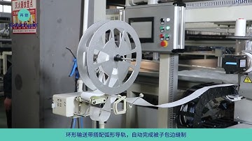 GetonAgain Automatic 4 Side Tape Binding Machine全自动包四边机