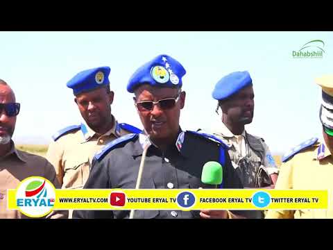 Taliyaha Ciidanka Booliska Somaliland Ayaa Booqdey Saldhigyada Gobolka Gabiley