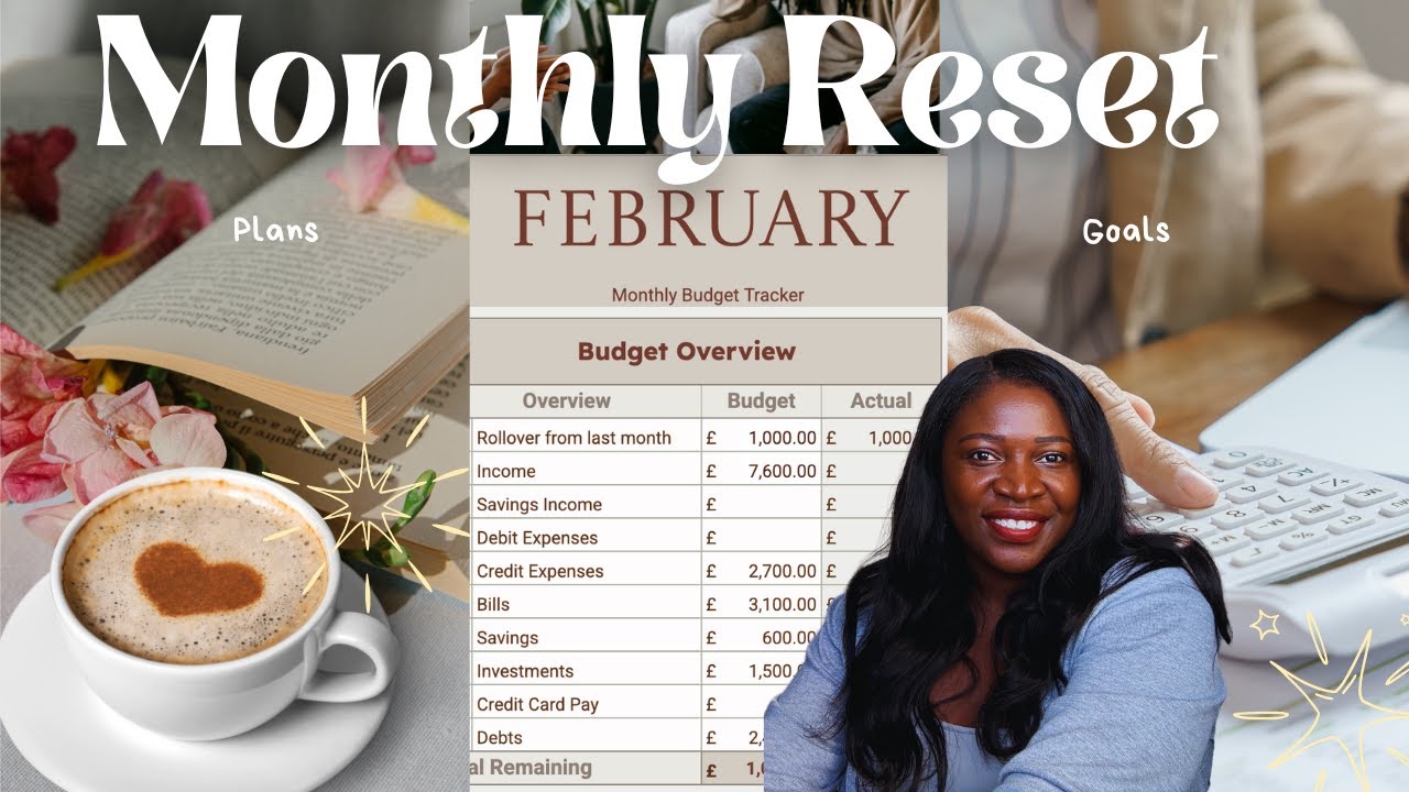 February Monthly Reset 2026 | Goals & Budget