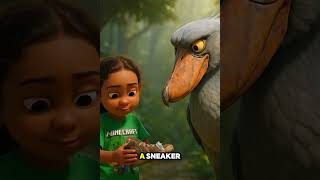 🦤 Burung yang Tak Berkedip! | Fakta Bangau Paruh Sepatu 😳Minggir T. rex —
