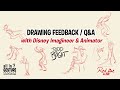 Drawing feedback with Disney Animator