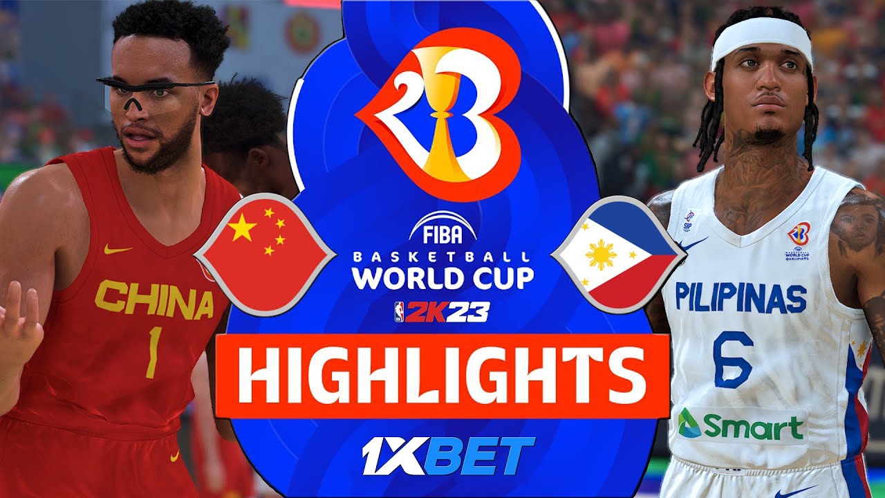 Philippines vs China | Group M FIBA World Cup NBA 2K23