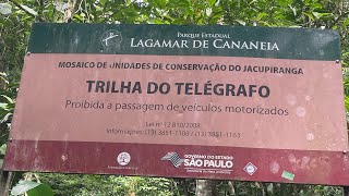 Trilha do telégrafo Paraná x São Paulo de bike cicloviajem 