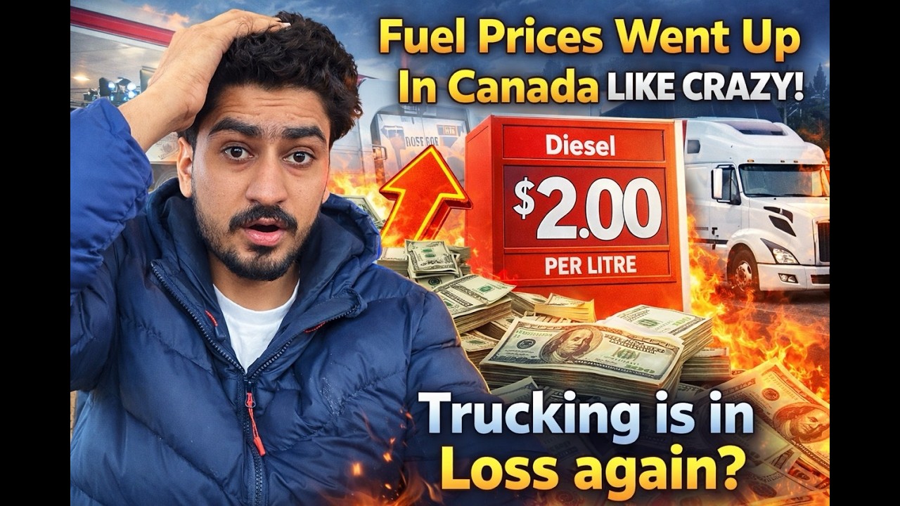 Trucking Market is going down again ? Fuel Prices Went Up in Canada🇨🇦 ...